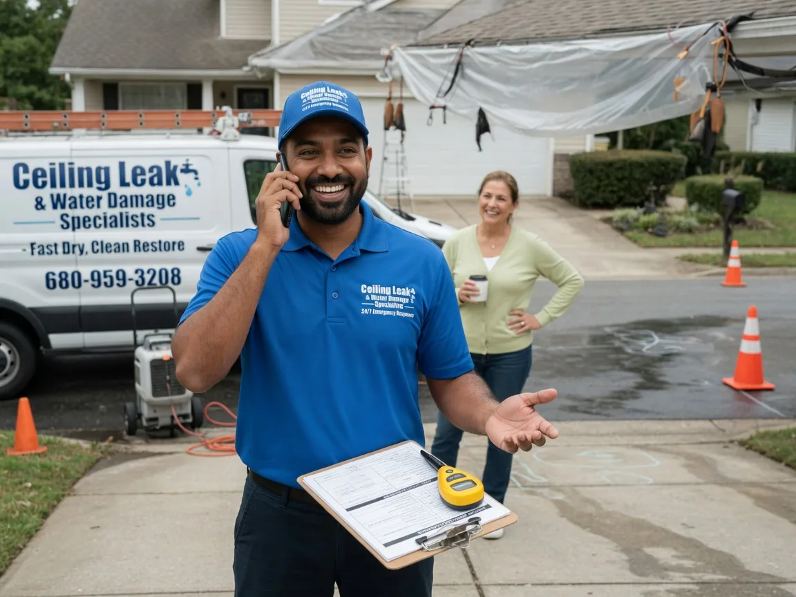 Ceiling Leak Cleanup Coopersburg, PA FAQs